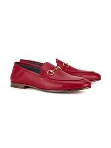 Gucci Brixton loafers (red)