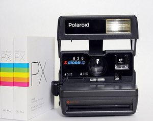 Polaroid 636 closeup