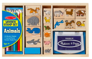 Набор штампов Melissa & Doug Животные