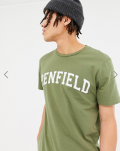 Зеленая футболка с логотипом Penfield Collegiate