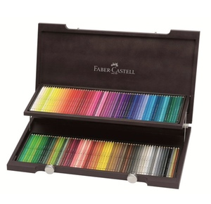 Набор карандашей цветных Faber-castell "Polychromos" 120 шт проф-ные в дереве