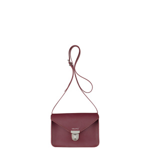 GRAFEA SMALL CROSSBODY BURGUNDY