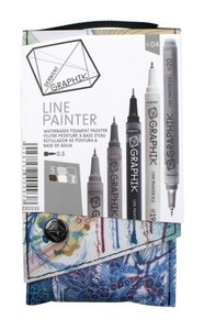 Derwent Набор капиллярных ручек Graphik Line Painter