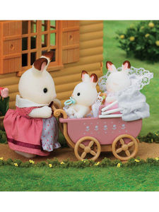 Набор "Двойняшки в коляске" Sylvanian Families