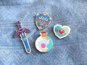 Legend of Zelda - Breath of the Wild Collection Enamel Pins