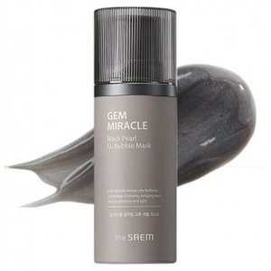 Маска The Saem Gem Miracle Black Pearl O2 Bubble Mask