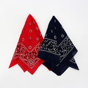 бандана Red Navy Paisley Cotton