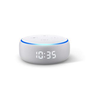 Echo Dot (3. Gen) - with a clock