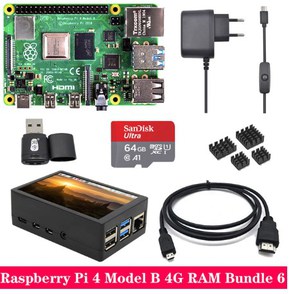 Микрокомпьютер Raspberry Pi 4 Модель B