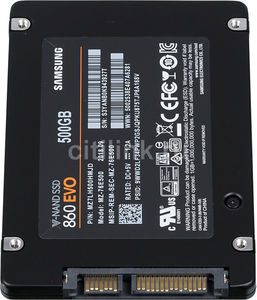 SSD накопитель SAMSUNG 860 EVO MZ-76E500BW 500Гб, 2.5", SATA III