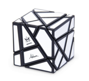 Головоломка Ghost Cube (white on black)