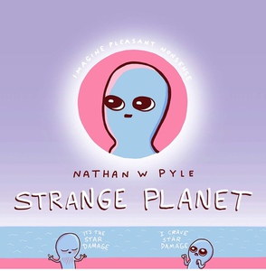 книжка комиксов strange planet