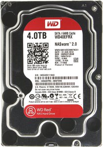 Жесткий диск Western Digital Red 4 Тб WD40EFRX SATA