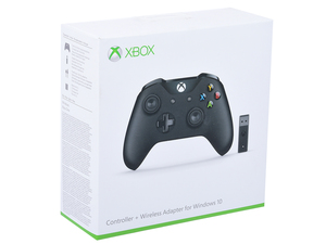 Джойстик  Microsoft Xbox One Controller + беспроводной адаптер для ПК