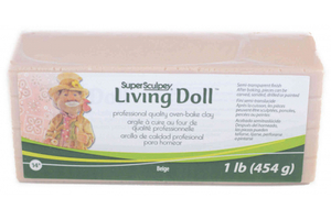 Полимерная глина для лепки кукол Sculpey Super living doll