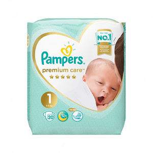 Подгузники Pampers Premium Care 2-5 кг, размер 1