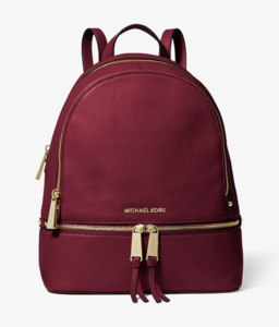 Rhea Medium Leather Backpack