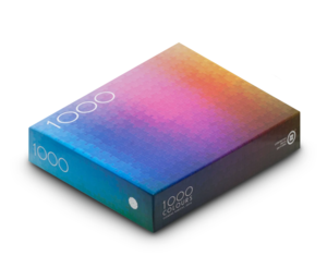 1000 Colors Jigsaw Puzzle CMYK Gradient Clemens Habicht