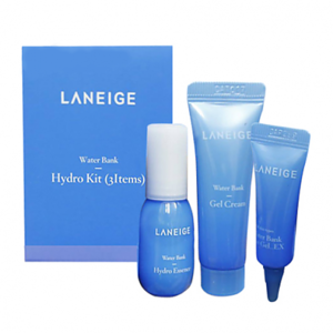 [Laneige] Water Bank Hydro Kit (Hydro Essence 10ml + Gel Cream 10ml + Eye Gel_EX 3ml)