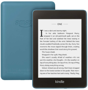 ЭЛЕКТРОННАЯ КНИГА AMAZON KINDLE PAPERWHITE 2018 8GB SO (СИНЯЯ)