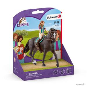 НАБОР НАЕЗДНИЦА НА ЛОШАДИ ЛИЗА И ШТОРМ, SCHLEICH