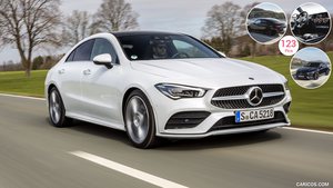 Mercedes-Benz CLA 220 d coupe AMG 2020 white