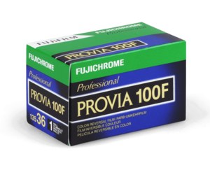 Фотопленка Fujichrome Provia 100F (135/36) цветная позитивна