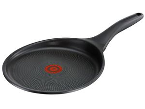 Сковорода блинная TEFAL Supreme Gusto H1180974, 25см, без крышки, черный [2100094922]