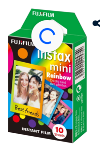 Instax Mini Rainbow