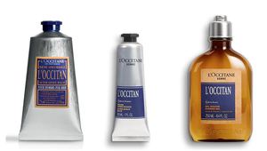 L`OCCITANE бальзам после бриться, гель для душа