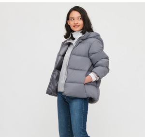 WOMEN ULTRA LIGHT DOWN COCOON PARKA