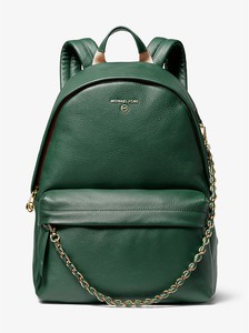 Slater Large Pebbled Leather Backpack