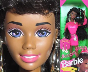 Earring Magic Barbie AA 1992