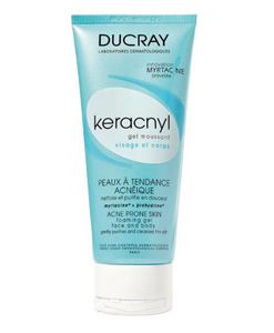 Ducray Keracnyl Очищающий гель Gel Moussant