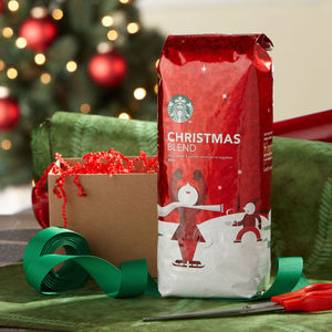 starbucks christmas blend (!!! в зёрнах)