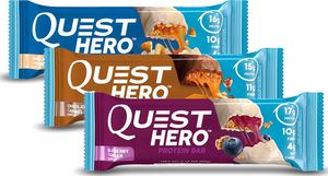 Коробка протеиновых батончиков Quest Hero любого вкуса