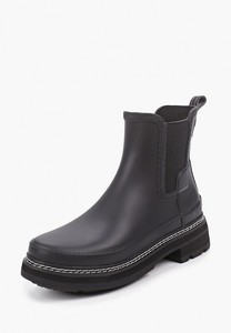 Hunter Резиновые полусапоги WOMENS REFINED STITCH DETAIL CHELSEA BOOTS