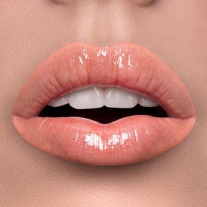 peach colored lipgloss