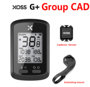 Велокомпьютер XOSS G+ cadence