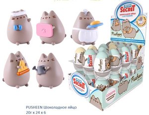 шоколадное яйцо Pusheen