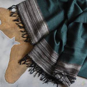 Большой шерстяной шарф Green Himalaya shawls valley