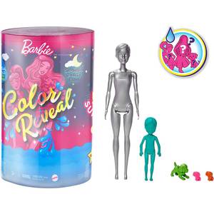 Barbie Color Reveal Deluxe Игровой набор "Пижамная вечеринка"