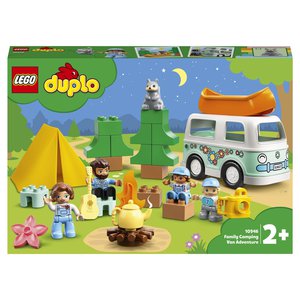 Конструктор LEGO DUPLO Town Семейное приключение на микроавтобусе 10946