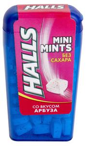 Halls mini mints арбуз