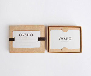 Сертификат в Oysho