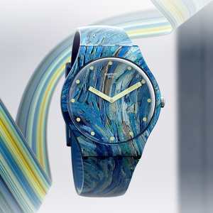 Часы Swatch THE STARRY NIGHT BY VINCENT VAN GOGH