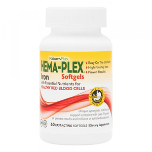 Nature's Plus Hema-Plex Fast-Acting Softgels