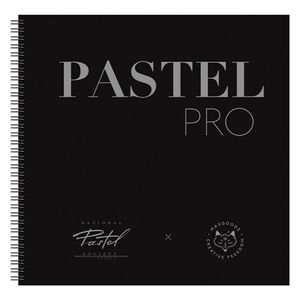 Pastel PRO / 30×30 см / Блокнот для пастели / 4 цвета бумаги