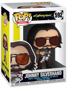 Фигурка Funko POP Games: Cyberpunk 2077 – Johnny Silverhand With Gun