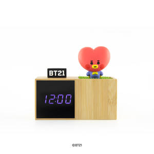 BT21 led clock Tata